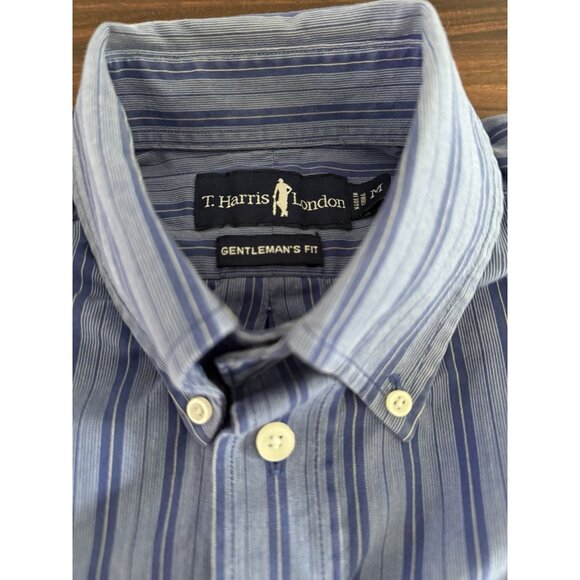 T. Harris London Gentlemens Fit Long Sleeve Button Down Size M - Picture 3 of 6